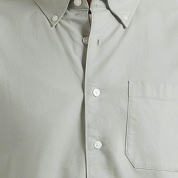 farah Brewer F Tab L/S Shirt - Rosebush Green