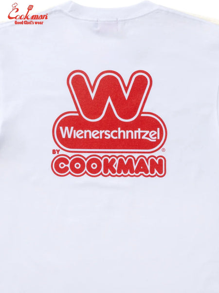 Cookman Wienerscnitzel Logo Tee - White