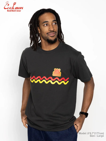 Cookman Wienerschnitzel Sauce Tee - Charcoal