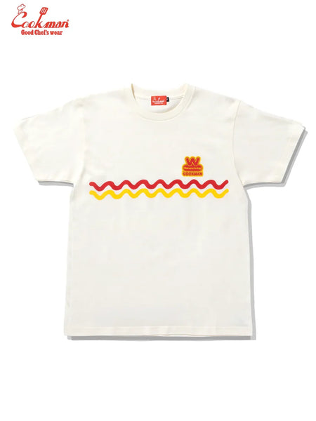 Cookman Wienerschnitzel Sauce Tee - Off White