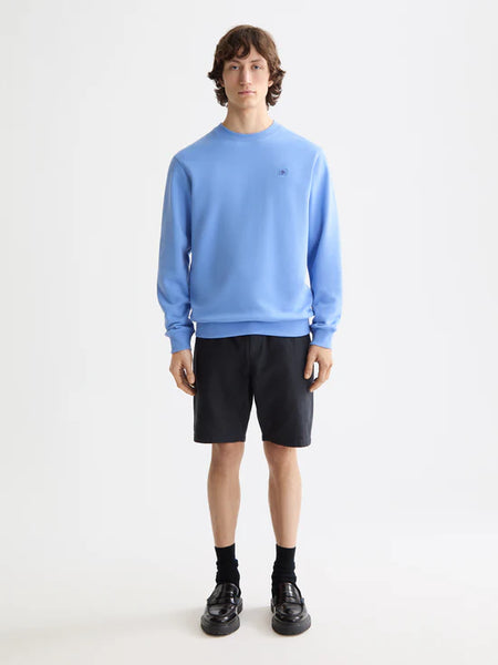 Scotch &Soda Logo Sweat - Blue Bonnet
