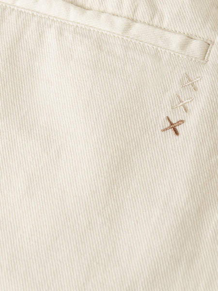 Scotch & Soda Otis Relaxed  Linen Blend Jogger - EggNog