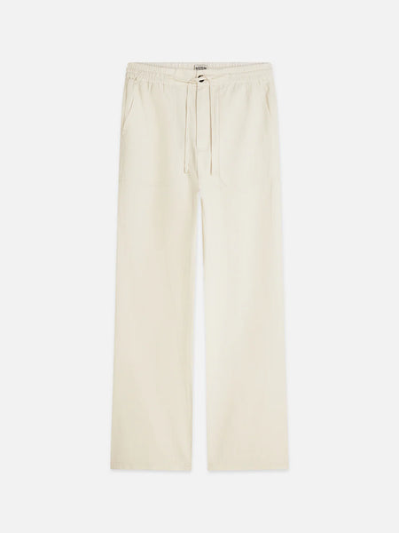Scotch & Soda Otis Relaxed  Linen Blend Jogger - EggNog
