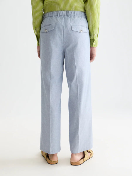 Scotch & Soda Otis Tailored Linen Blend Jogger - Infinity
