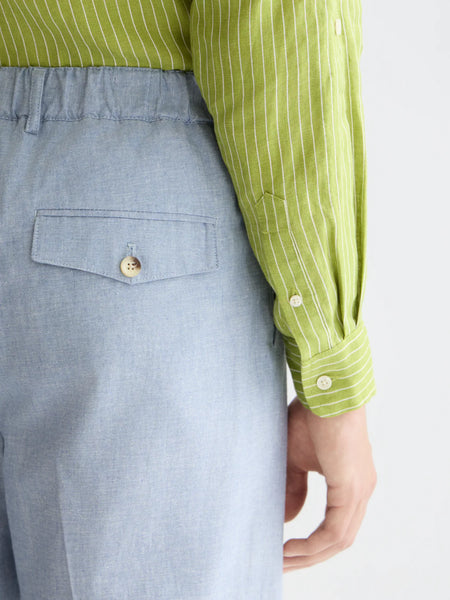 Scotch & Soda Otis Tailored Linen Blend Jogger - Infinity