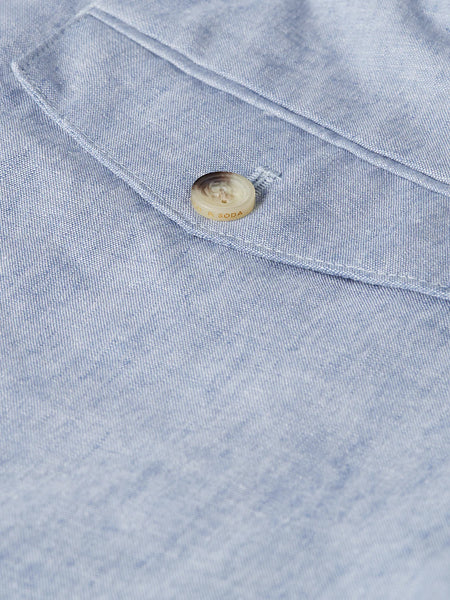 Scotch & Soda Otis Tailored Linen Blend Jogger - Infinity