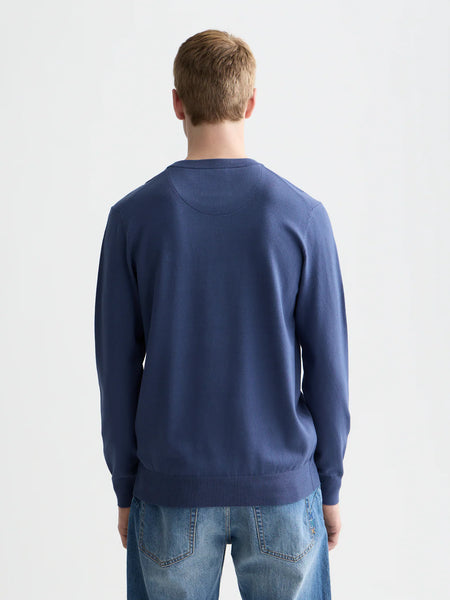 Scotch & Soda Core Ecovero Knitted Pullover - Oceana