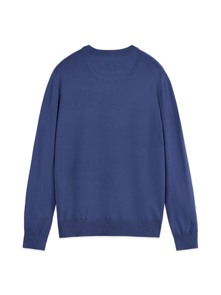 Scotch & Soda Core Ecovero Knitted Pullover - Oceana