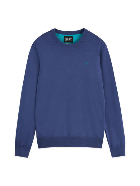 Scotch & Soda Core Ecovero Knitted Pullover - Oceana