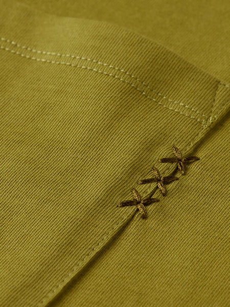 Scotch & Soda 3 Crosses Pocket Tee - Moss Green