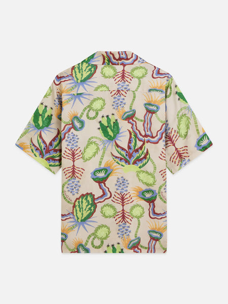 Scotch & Soda Printed Tencel S/S Shirt - Desert Floral/Canyon Clay