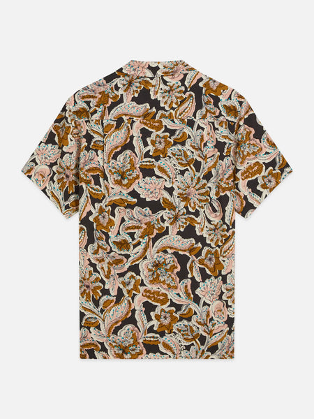 Scotch & Soda Printed Viscose S/S Shirt - Lucky Bandana