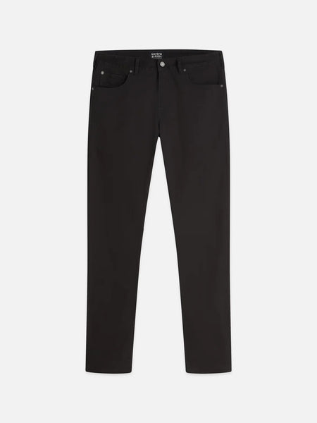 Scotch & Soda Ralston Twill Pant - Meteorite (Black)