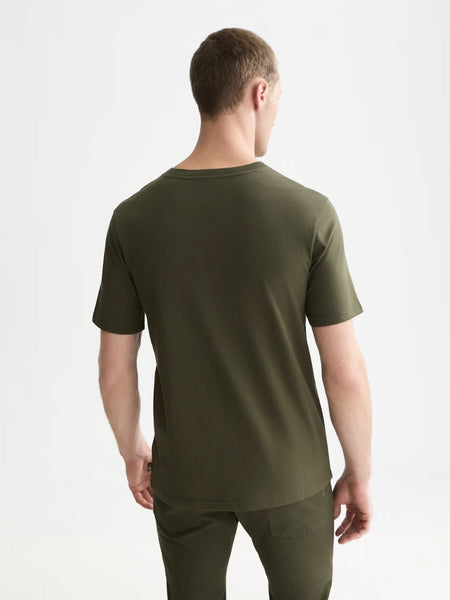Scotch & Soda  Artwork Tee - Forest Night (Green)