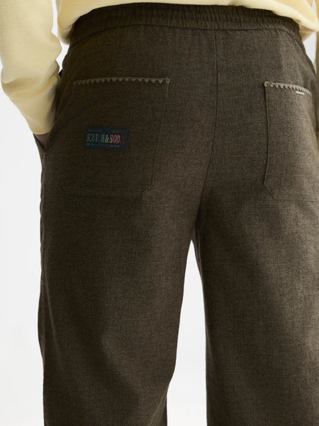 Scotch & Soda Otis Melange Jogger - Forest Night (Green)