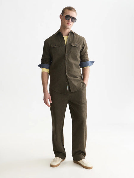 Scotch & Soda Otis Melange Jogger - Forest Night (Green)