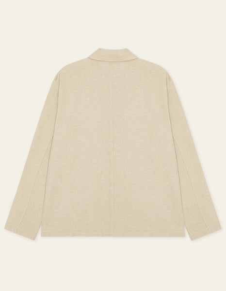 Les Deux Linen Overshirt - Light Sand