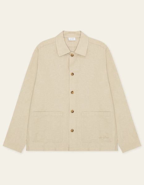 Les Deux Linen Overshirt - Light Sand