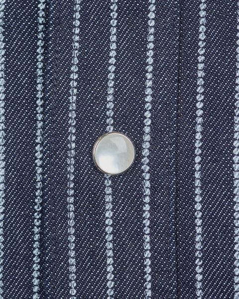 Pike Brothers 1937 Roamer Shirt - Blue Wabash Denim