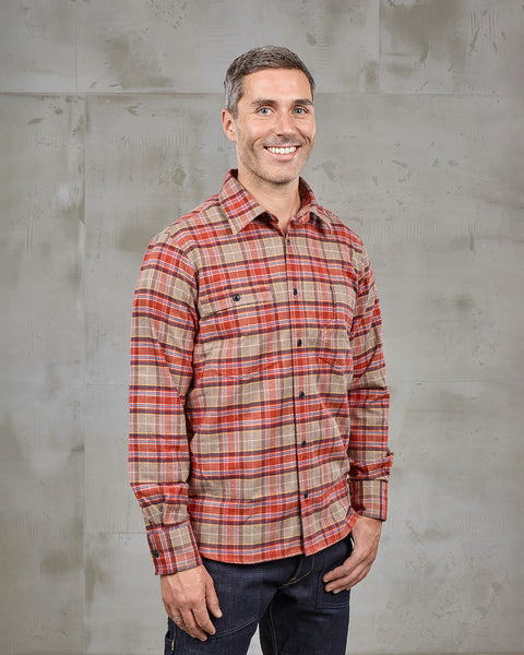 Pike Brothers 1937 Roamer Shirt - Merida Red