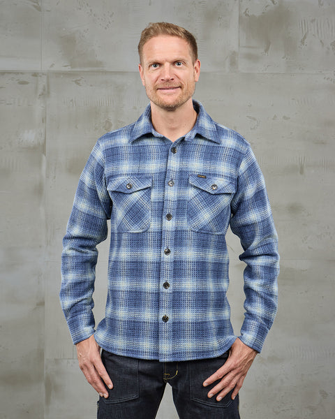 Pike Brothers 1943 CPO Shirt - Logan Blue