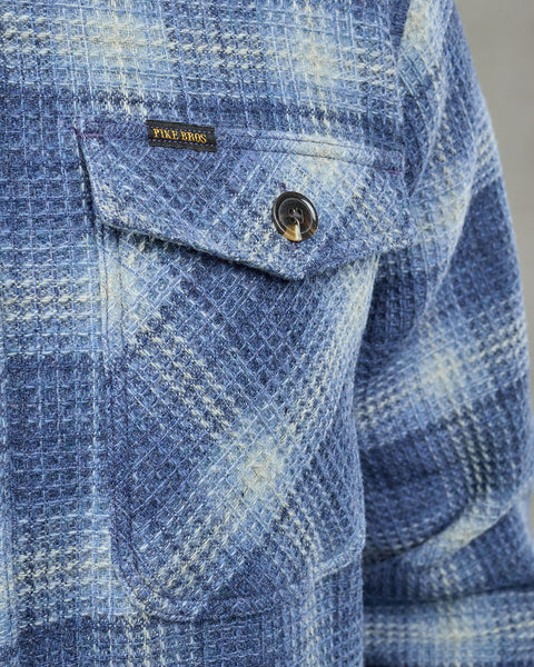 Pike Brothers 1943 CPO Shirt - Logan Blue