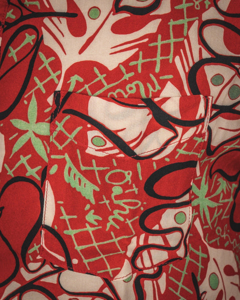 Pike Brothers 1948 Surf Shirt -  Kahoolawe Red