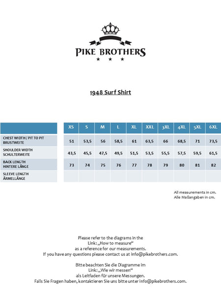 Pike Brothers 1948 S/S Surf Shirt - Random Red