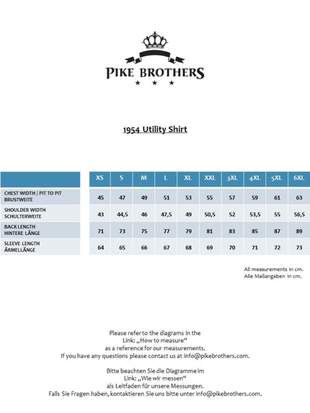 Pike Brothers 1954 Utility Shirt - Coffee