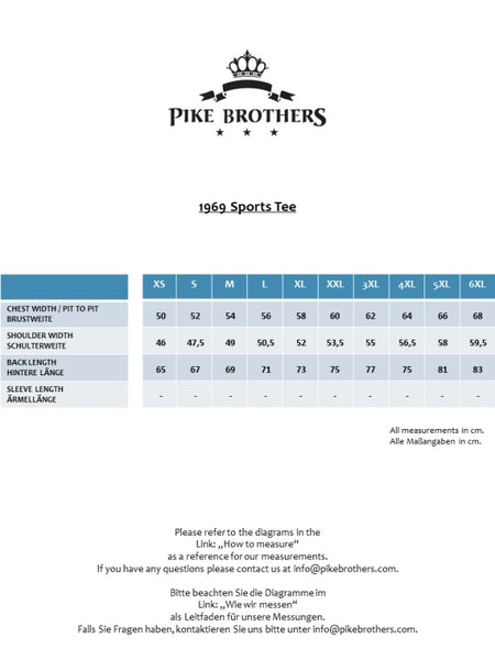 Pike Brothers  1969 Red Castle SportsTee - Red