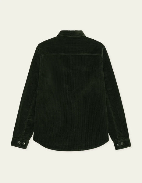 Les Deux Corduroy Overshirt - Rosin Green