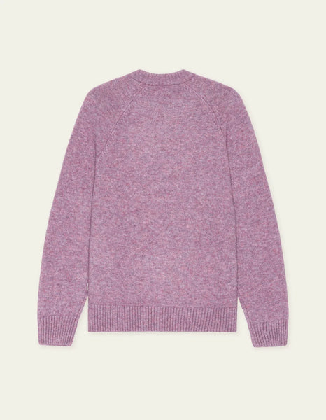 Les Deux Soft Roundneck Knit Oyster Rose melange