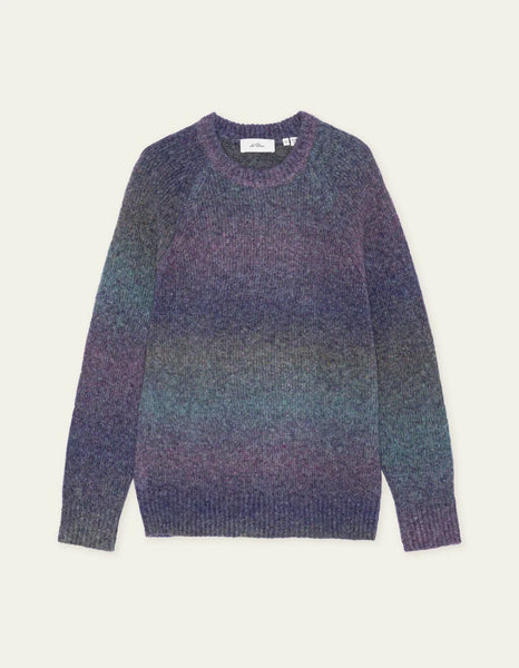 Les Deux Gradient Roundeck Knit - Spiced Plum Purple