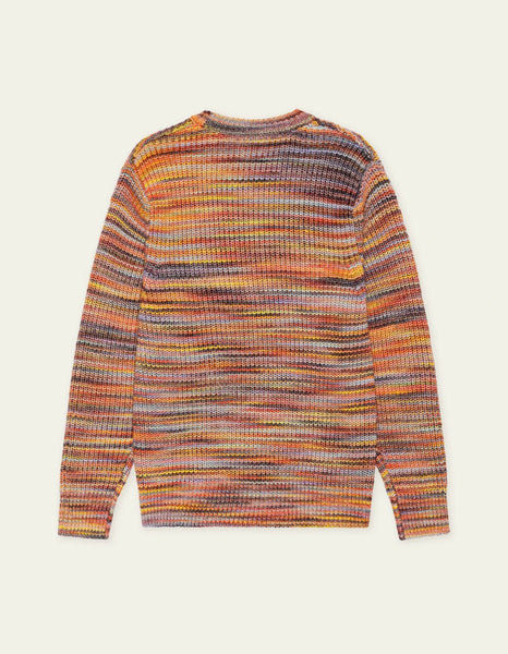 Les Deux Space Rib Crewneck Knit - Multi