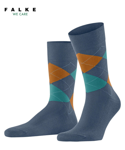 Falke Sensitive Argyle Men Socks - Light Lilac