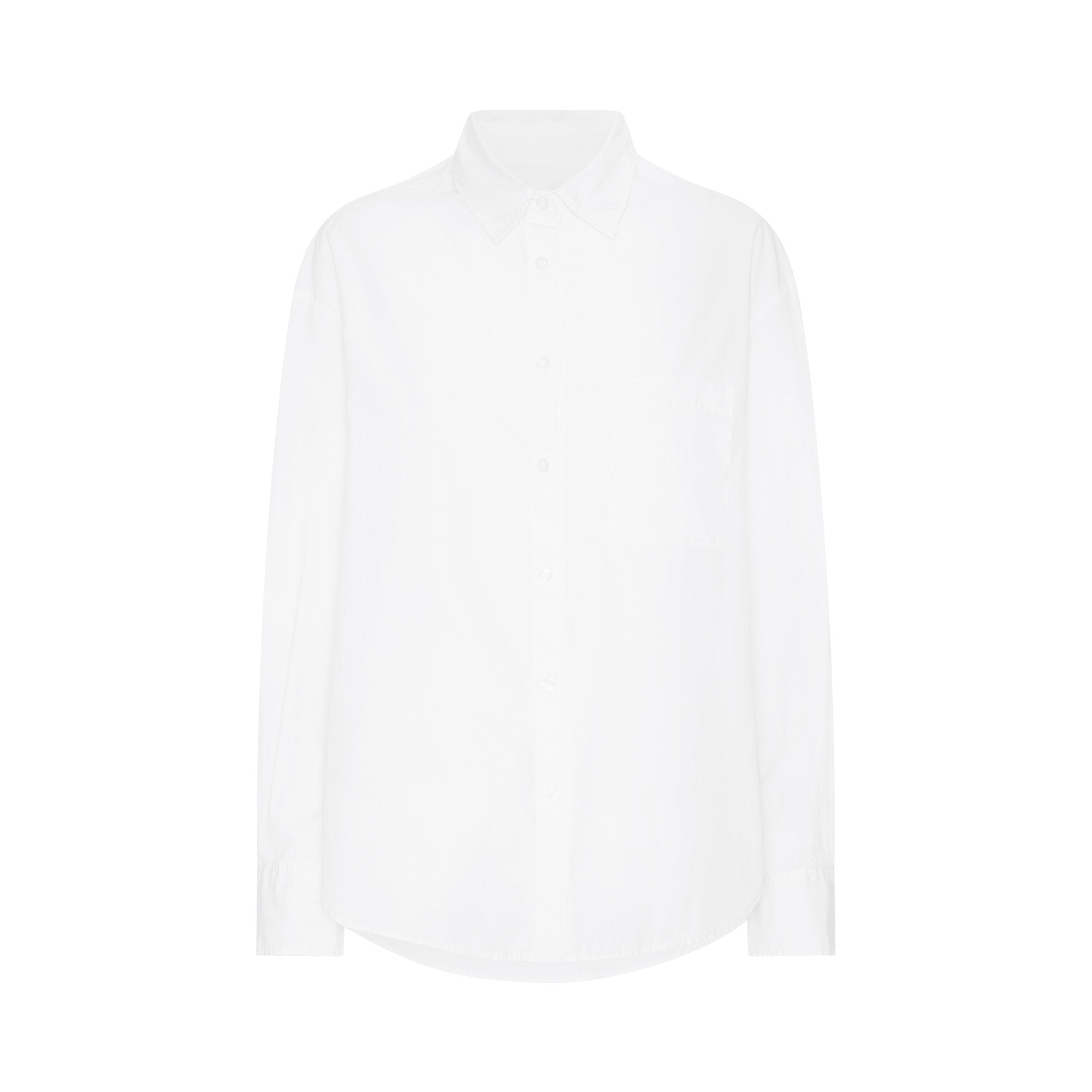 Colorful Standard Oversized Cotton Shirt - Optical White