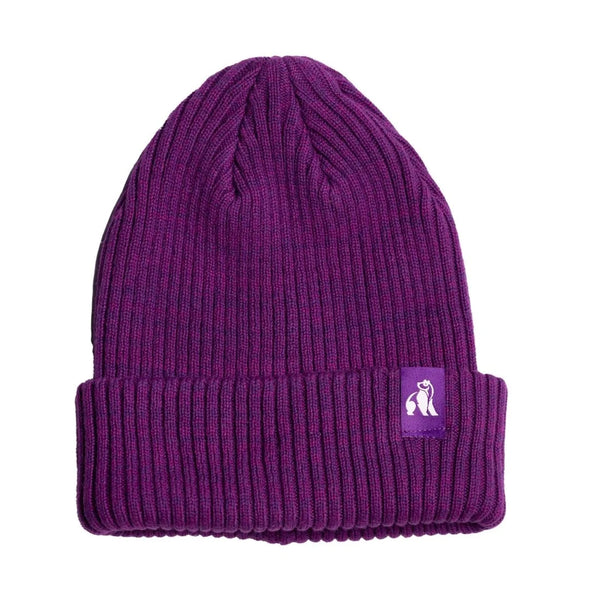 Swole Panda Beanie - Purple