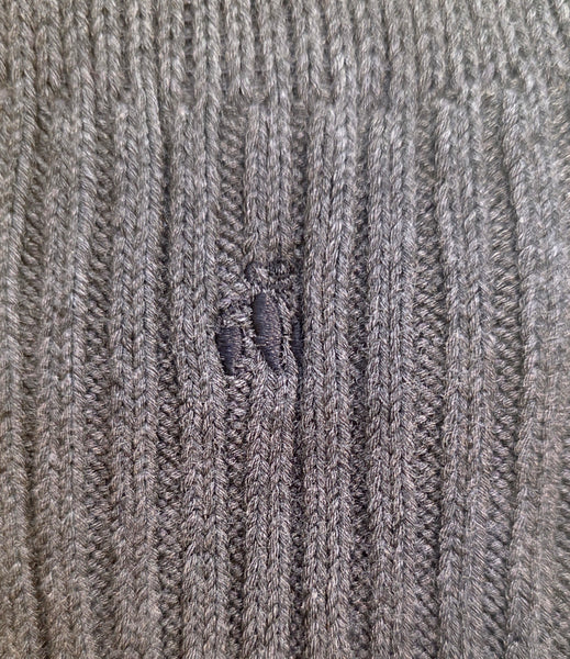 Swole Panda Bamboo Boot Sock - Marl Grey