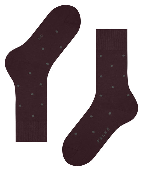 Falke Dot Men Socks - Rioja