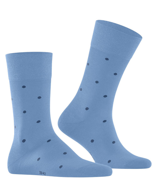 Falke Dot Men Socks - Cornflower Blue