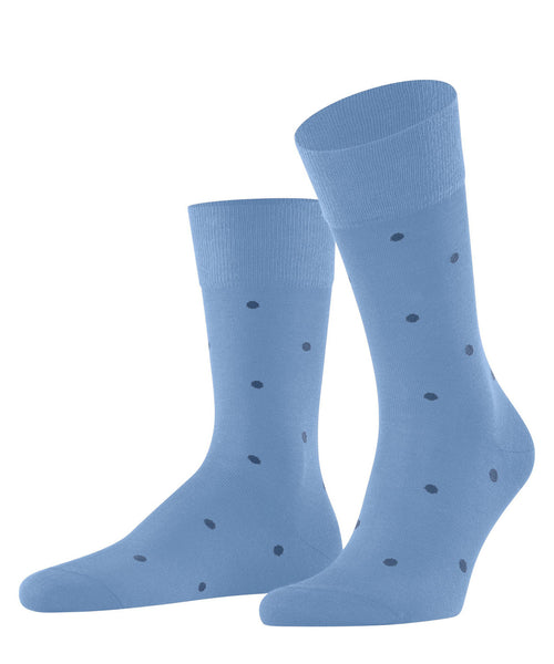 Falke Dot Men Socks - Cornflower Blue