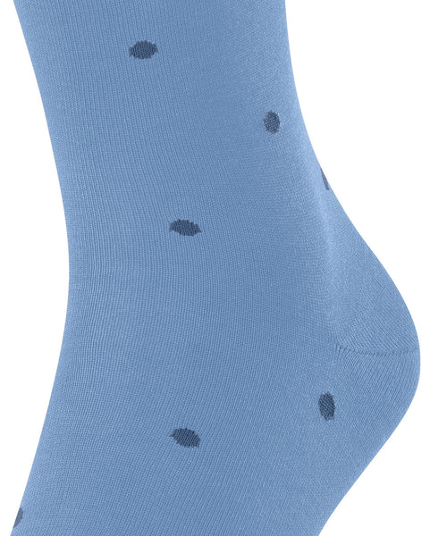 Falke Dot Men Socks - Cornflower Blue