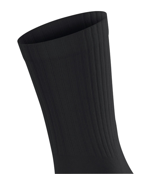 Falke Run Rib Socks - Black