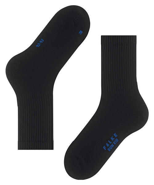 Falke Run Rib Socks - Black