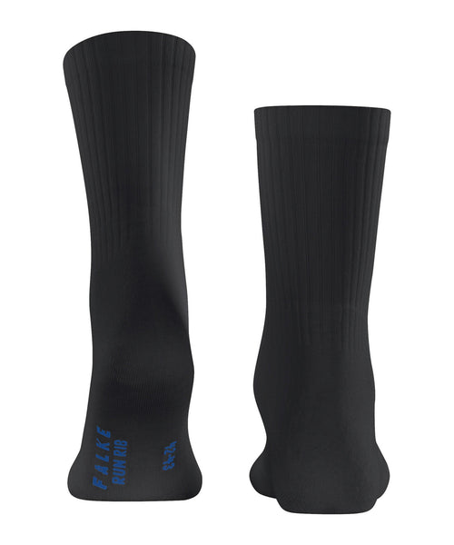 Falke Run Rib Socks - Black