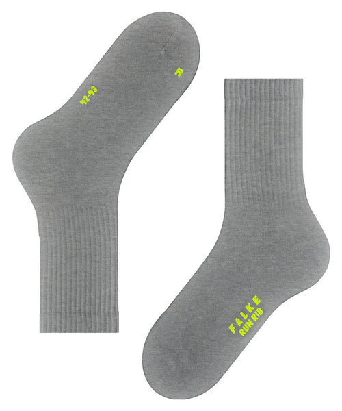 Falke Run Rib Socks - Light Grey