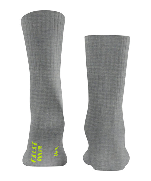 Falke Run Rib Socks - Light Grey