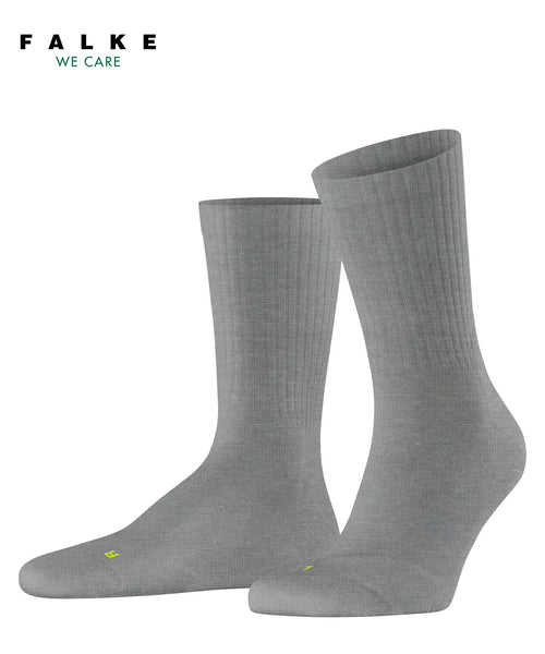 Falke Run Rib Socks - Light Grey