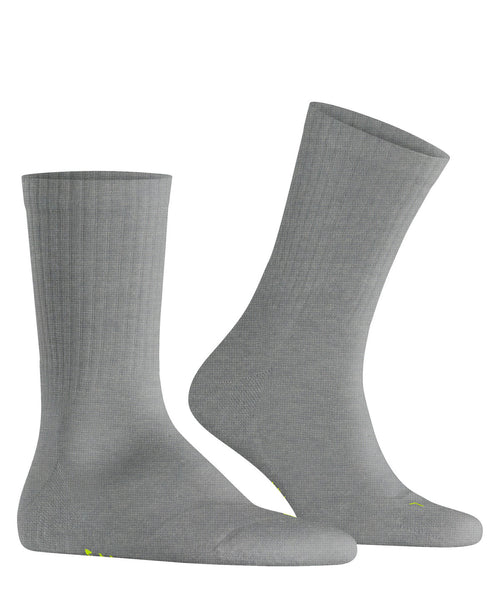 Falke Run Rib Socks - Light Grey