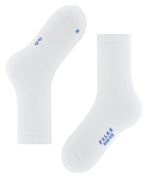 Falke Run Rib Socks - White